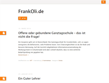 Tablet Screenshot of frankoli.de